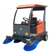 陜西普森西安掃地機(jī)電動中小型清掃車、地下車庫小區(qū)物業(yè)掃地機(jī)
